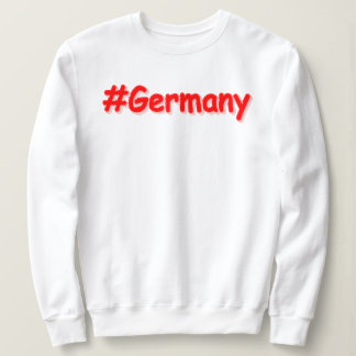 Sweatshirt "#Germany" Joli design. Commandez dès maintenant 