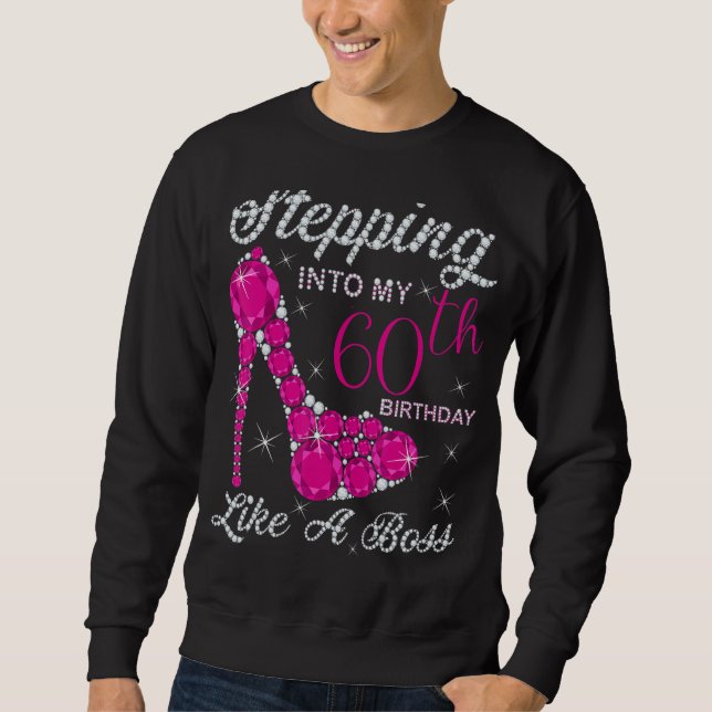 Sweatshirt Gift Girls, Queens, En entrant dans mon 60e annive (Devant)
