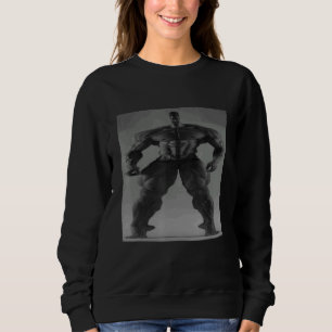 Sweatshirt Gigachad Moyenne Sigma Homme Grindset Mème 1