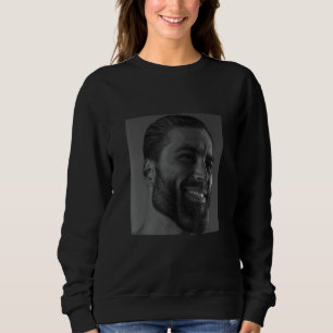Sweatshirt Gigachad Moyenne Sigma Homme Grindset Mème 1