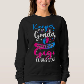 Sweatshirt Gigi Rose Ou Bleu Vous Aime Garder Révélation De S
