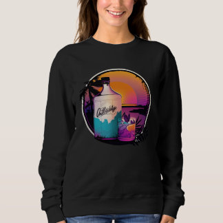 Sweatshirt Gin Synthwave 80s Retrowave Aesthetic