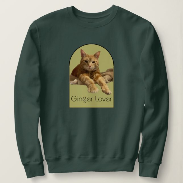 Sweatshirt Ginger Lover (Design devant)