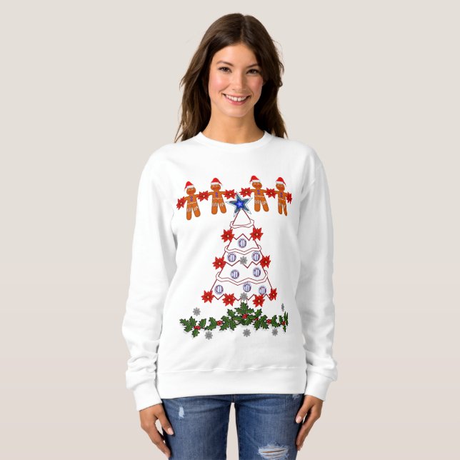 Sweatshirt Gingerbread Man (Vorne ganz)