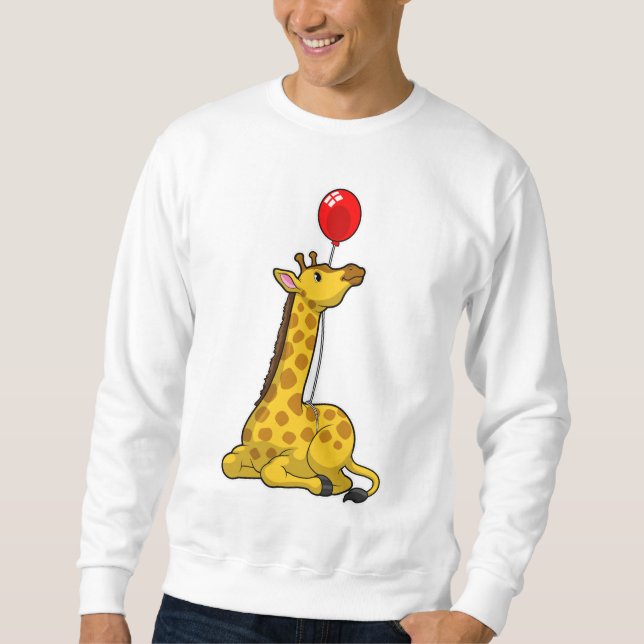 Sweatshirt Girafe avec ballon (Devant)