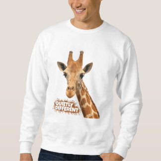 Sweatshirt Giraffe Au Calme Différent - Giraffe Art