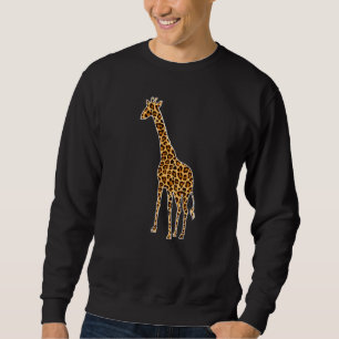 Sweatshirt Giraffe Pet Poster de animal Leopard Girls Femmes