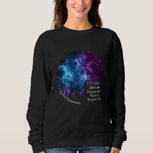Sweatshirt Giraffe Suicide Sensibilisation Restez fort Giraff