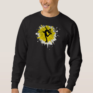 Sweatshirt Girls Biellman Spin Patinage artistique patinage a