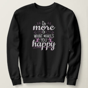 Sweatshirt Girls Gymnastique - Motivational Happy Cote