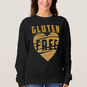 Sweatshirt Gluten Gratuit Pour Les Gens Avec Gros Coeur Blé C