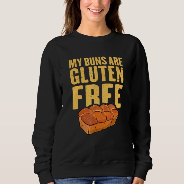 Sweatshirt Gluten Lifestyle Pain Celiac Maladie Décerné (Devant)