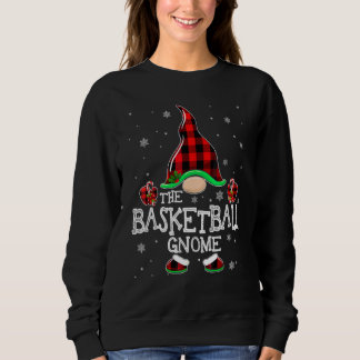 Sweatshirt Gnome de basketball carreaux de Buffalo famille as