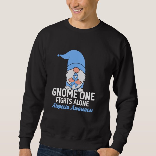 Sweatshirt Gnome One combat seul Alopécie (Devant)