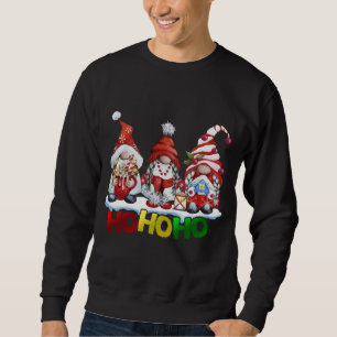 Sweatshirt Gnomes Ho-Ho Amusants Joyeux Noël Famille Correspo