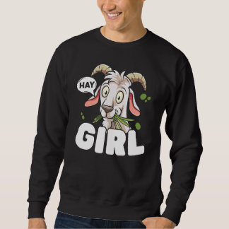 Sweatshirt Goat  Animal Farmer Goat Lady Rancher Farming 1