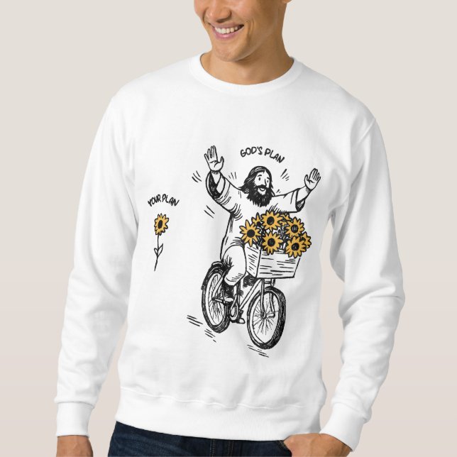 Sweatshirt God’s Plan vs Your Plan (Devant)