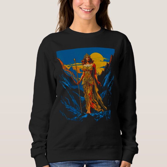 Sweatshirt Goddess Hera Greek Mythology (Devant)