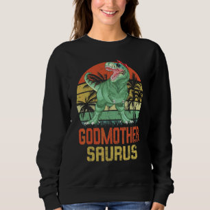 Sweatshirt Godmères saurus Rex Dinosaur Godmère Saurus Fami