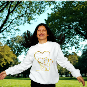 Sweatshirt Gold Elegance