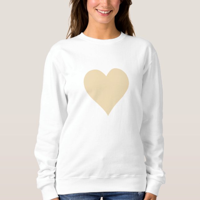 Sweatshirt Gold Heart (Devant)