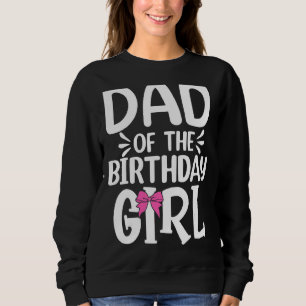 Sweatshirt Gold Papa De L'Anniversaire Fille Princesse Pour P