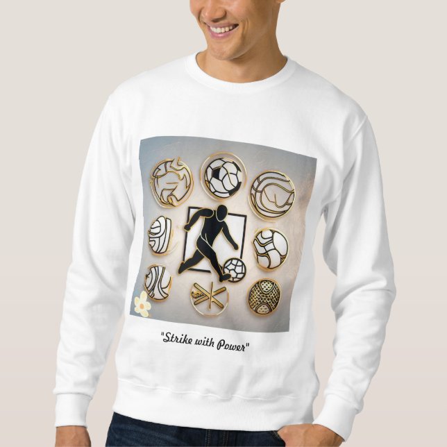 Sweatshirt "Golden Edge Athletics" (Devant)