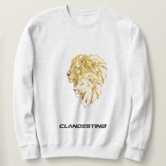 Sweatshirt Golden Lion – Majestic Design