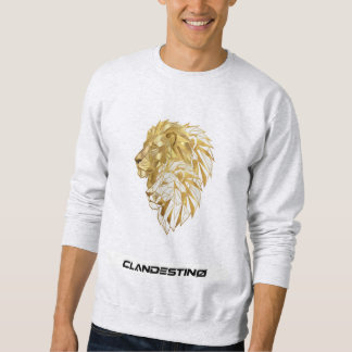 Sweatshirt Golden Lion – Majestic Design