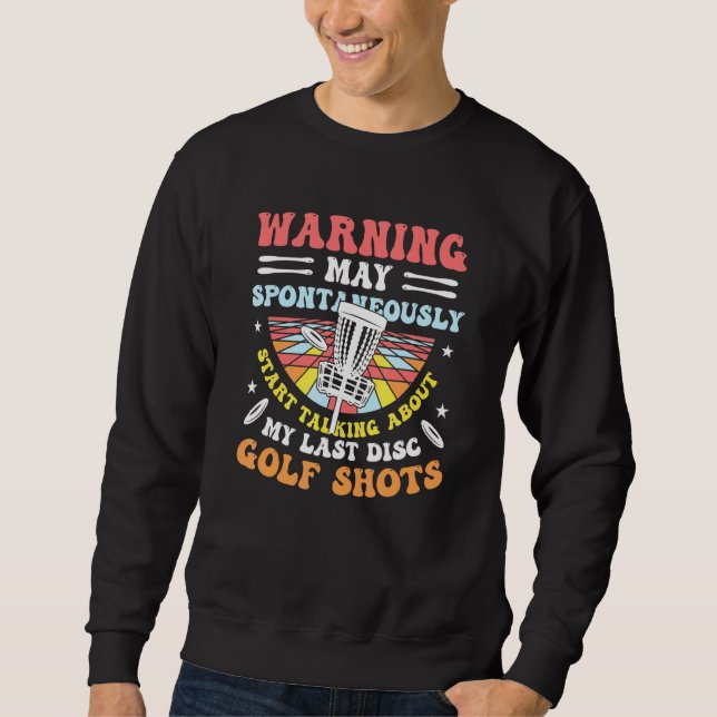 Sweatshirt Golf de Frisbee (Devant)
