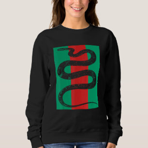 Sweatshirt Goochie Serpent Reptile Python Serpent de bétail H
