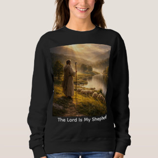 Sweatshirt Good Shepherd Sunset Landscape Art