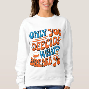 Sweatshirt Good Vibes uniquement - Les mauvaises vidéos ne co