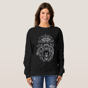 Sweatshirt Gorille tribal