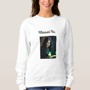 Sweatshirt Gothique Jolie Sorcière, Thème Sombre