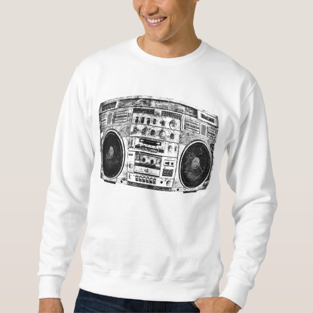 Sweatshirt Graffiti Boombox (Devant)