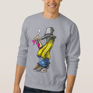 Sweatshirt Graffiti Caractère spray peinture vandale art desi
