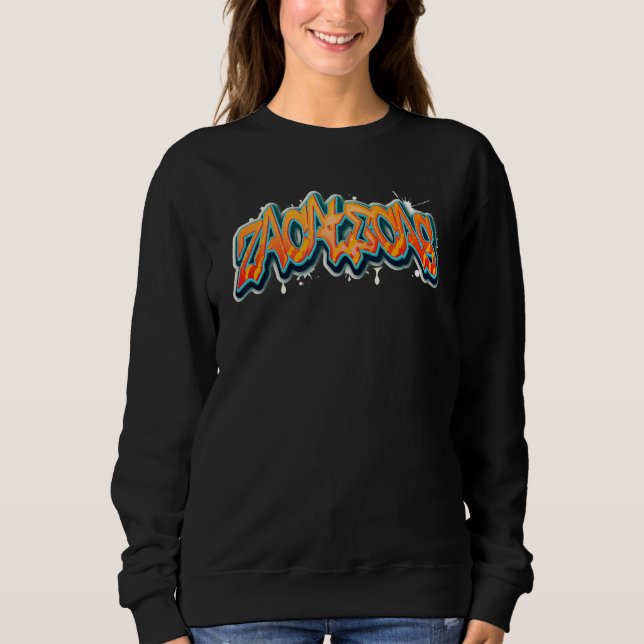 Sweatshirt Graffiti Zacatecas Mexique (Devant)