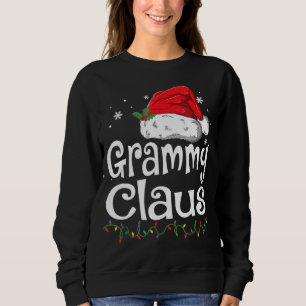 Sweatshirt Grammy Claus Chemise Noël Pyjama Famille Matchine