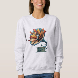 Sweatshirt Gramophone-Danser à travers la mélodie