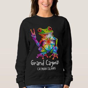 Sweatshirt Grand Cayman Souvenir Seven Mile Beach Cayman Isla