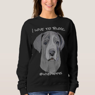 Sweatshirt Grand Chiot Dane