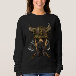 Sweatshirt Grand Danois Viking Renaissance Norse Païen Valhal