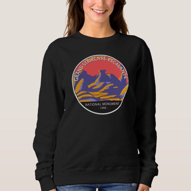 Sweatshirt Grand Escalier Escalante Monument National Utah  (Devant)