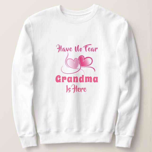 Sweatshirt Grand-mère amour (Design devant)