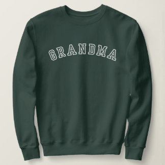 Sweatshirt Grand-mère Athlétisme Texte Exposé