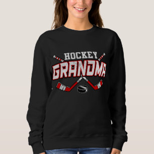 Sweatshirt Grand-mère de hockey pour femmes Fête des Mères Vi