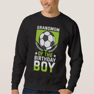 Sweatshirt Grand-Mère De L'Anniversaire Joueur De Football An