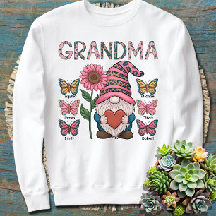 Sweatshirt Grand-Mère Personnalisé Avec Nom Grand-