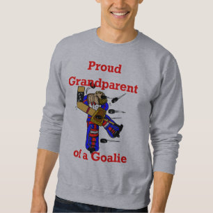 Sweatshirt Grand-parent fier d'un gardien de but